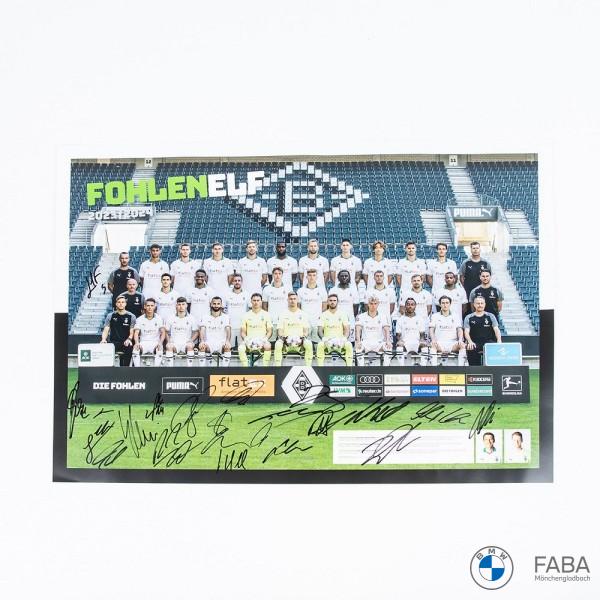 Borussia Mönchengladbach Autogrammposter 23/24