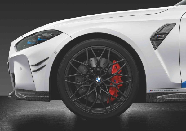 20"/21" BMW Kompletträder M Performance Kreuzspeiche 1000 schwarz matt - M3 G80 G87 / M4 G82 G83