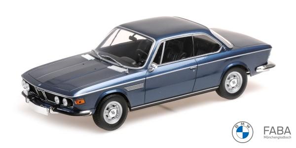 BMW Miniatur 2800 CS 1968 blau 1:18