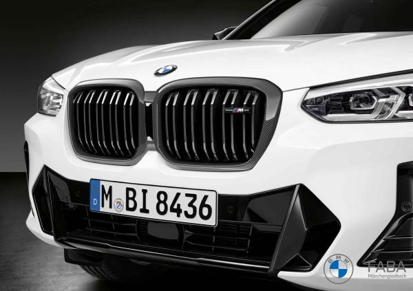 BMW M Performance Carbon-Rahmen für Frontziergitter - X3M F97 / X4M F98 LCI