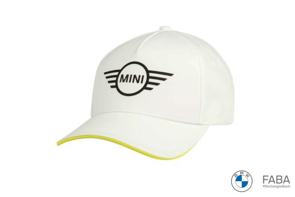 MINI Contrast Edge Wing Logo Cap weiß / schwarz / energetic yellow 80165A0A642