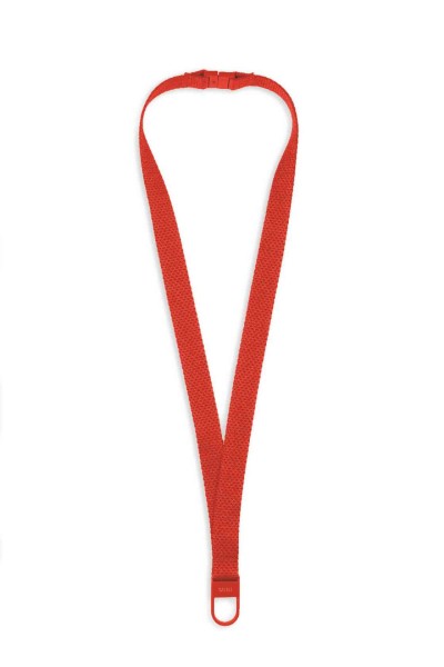 MINI Ribbon Lanyard - Rebel Red 80275B32120