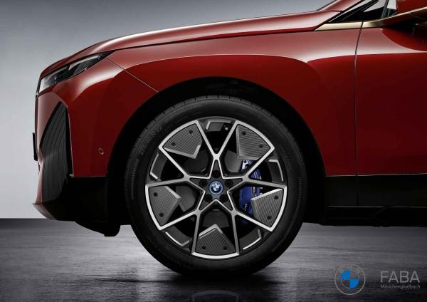 22" BMW Kompletträder Aerodynamic Carbon 1022M - iX I20