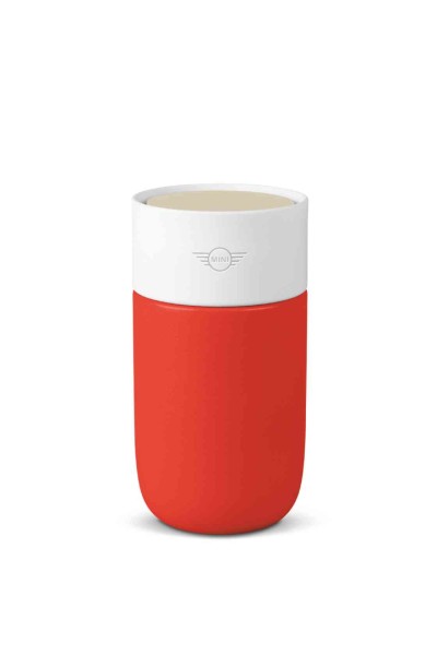 MINI Colour Block Travel Mug rot 80285B32107
