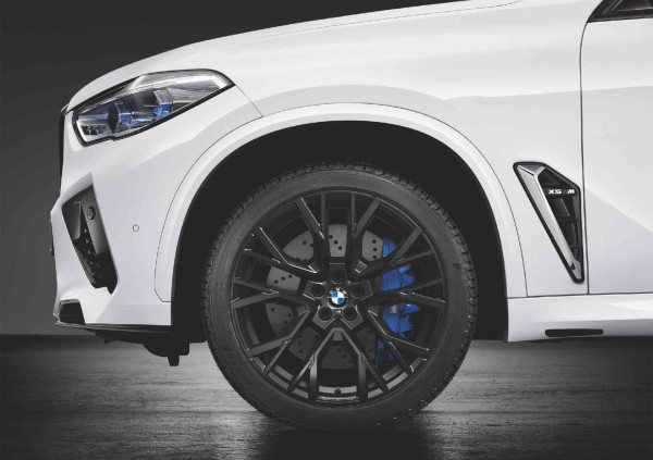 BMW Kompletträder M Performance Sternspeiche 809 schwarz - X5M F95 / X6M F96 Competition