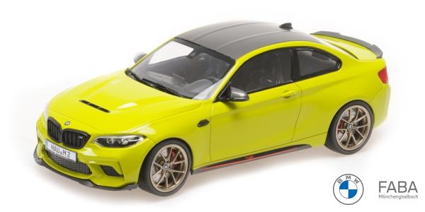 BMW Miniatur M2 CS - 2020 grün 1:18