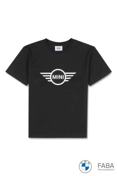 MINI Embossed Wing Logo T-Shirt Women's schwarz 80145B32003