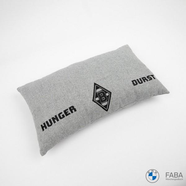 Borussia Mönchengladbach Kissen "Hunger & Durst" mit Taschen