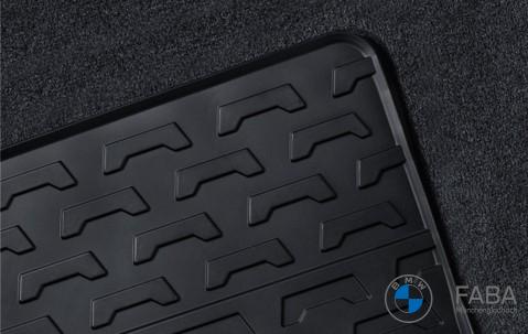 Satz Gummi-Fußmatten BMW E39 vorne