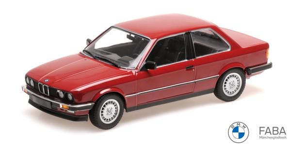 BMW Miniatur 323i (E30) - 1982 - rot 1:18