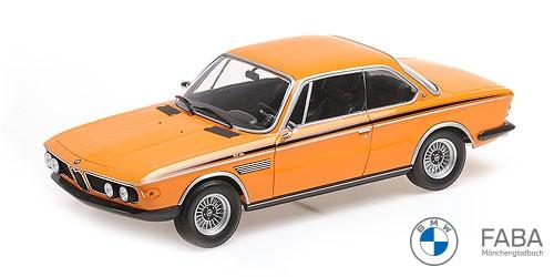 BMW Miniatur 3,0 CSL 1971 orange 1:18