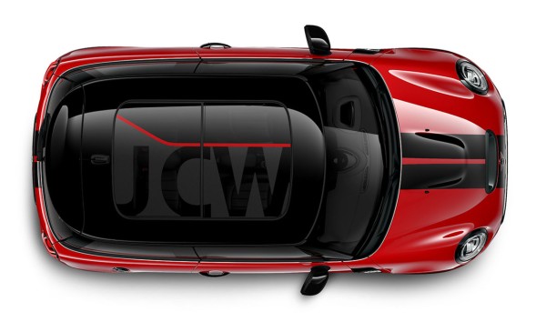 MINI John Cooper Works Dachdekor F54 F55 F56 F60 mit Panorama Glasdach