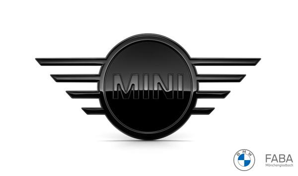 MINI Emblem vorne Frontklappe Piano Black - F55 F56 F57 51149880863