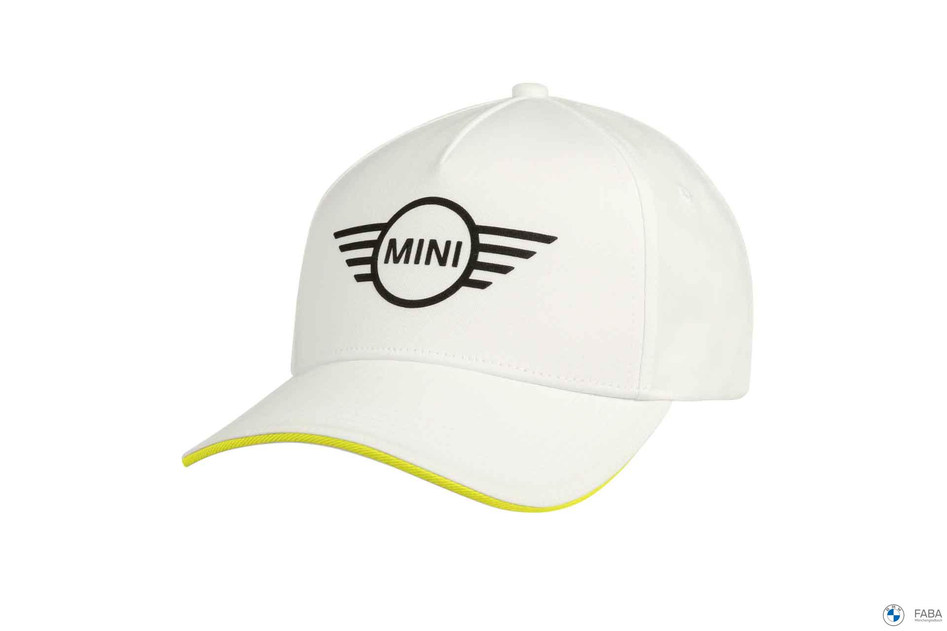energetic yellow schwarz MINI Contrast Edge Wing Logo Cap weiß 
