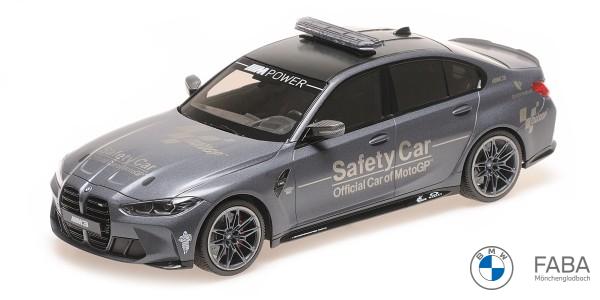 BMW Miniatur M3 Safety Car grau 1:18