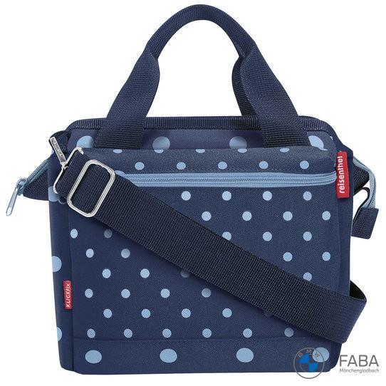 KLICkfix Roomy Lenkertasche dots blue