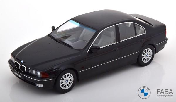 BMW Miniatur 5er E39 Limousine schwarz 1:18