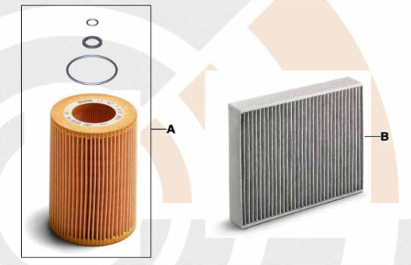 BMW Inspektionskit - 2er F45 F46 / X1 F48 F49 / MINI F54 F55 F56 F57 F60 88005A6FE65