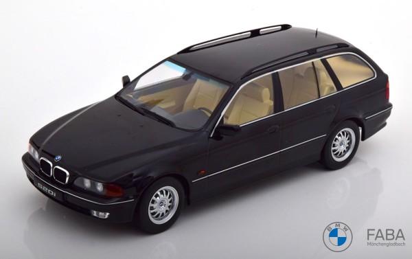 BMW Miniatur 5er E39 Touring schwarz 1:18