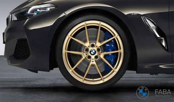 20" BMW Kompletträder M Performance Y-Speiche 763 Frozen Gold - 8er G14 G15 G16