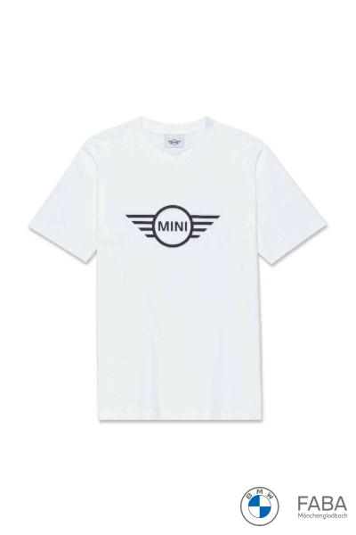 MINI Embossed Wing Logo T-Shirt Men's white 80145B32051