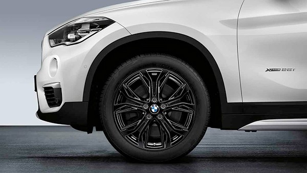 BMW Alufelge Y-Speiche 566 schwarz -X1 F48 / X2 F39 18"