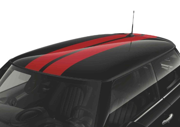 MINI Sportstripes Roofkit rot - F56 51142357920