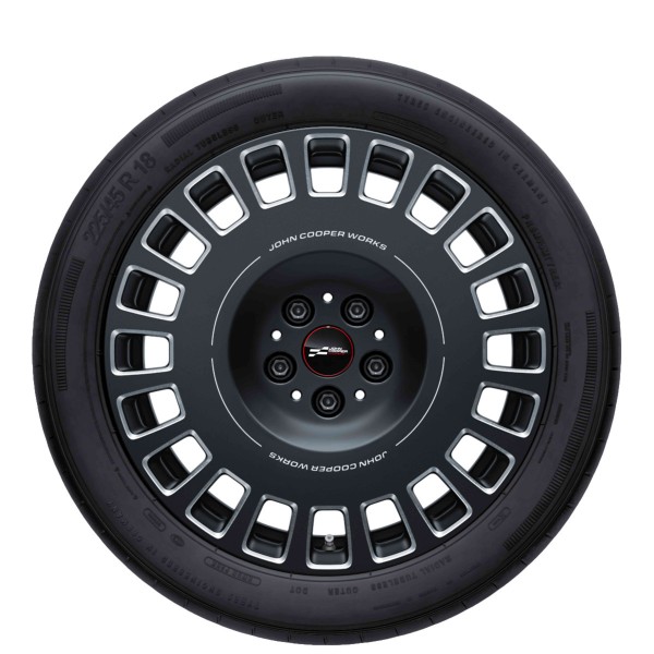 Mini 18" JCW Rally Spoke 992 frozen midnight - Cooper Electric J01 / Aceman J05