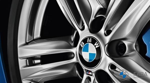 BMW Nabenabdeckung mit Chromrand