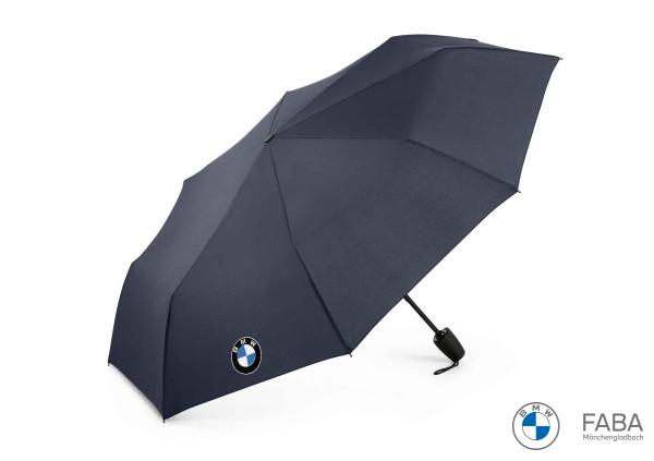 BMW Taschenschirm blau mit Automatik 80232466303 - Regenschirm