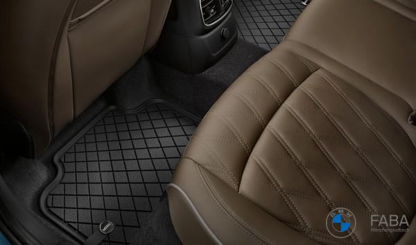 Auto Fußmatten für BRV Seven Seats, Premium Leder Vorne Hinten
