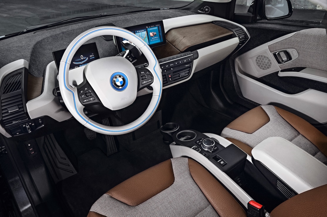 BMW i3 Intrior mit Holz